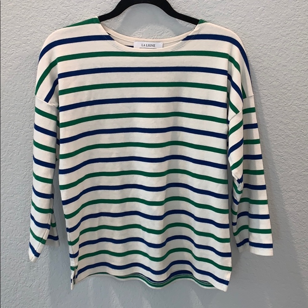 La Ligne 3/4 Sleeve Casual Top